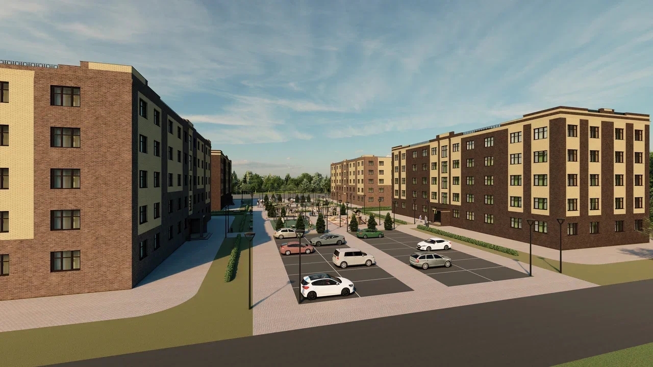 Жилой комплекс строительство многоквартирных
домов